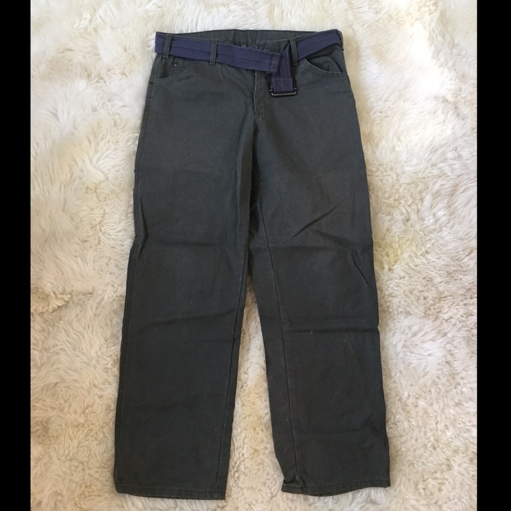 Dickies Men's Work Dungarees, Olive